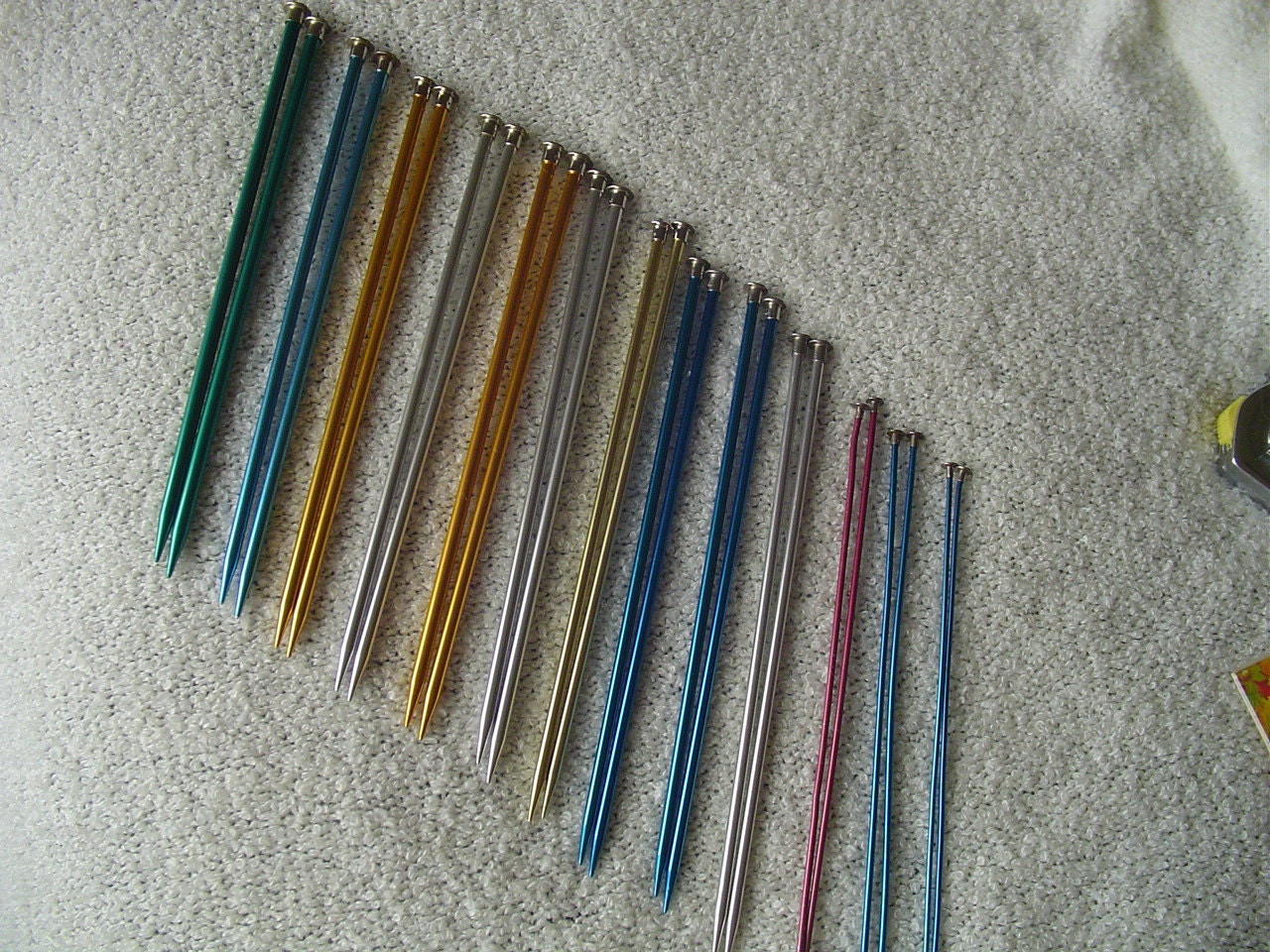 Destash Boye Knitting Needles 5 10 Aluminum Knitting