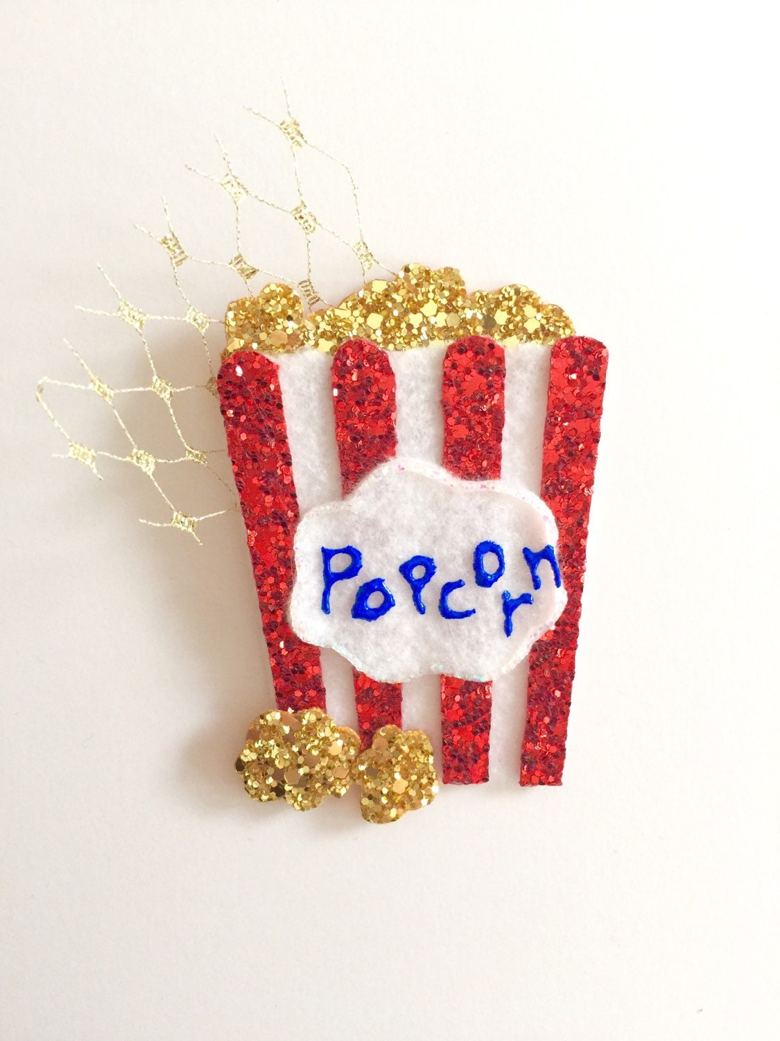 POPCORN Hair Clip by LuxStellarum on Etsy