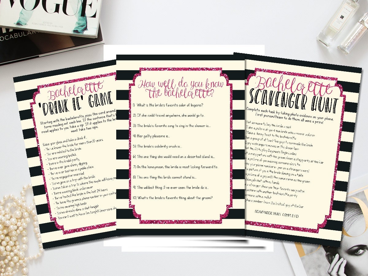 printable bachelorette games bachelorette party games