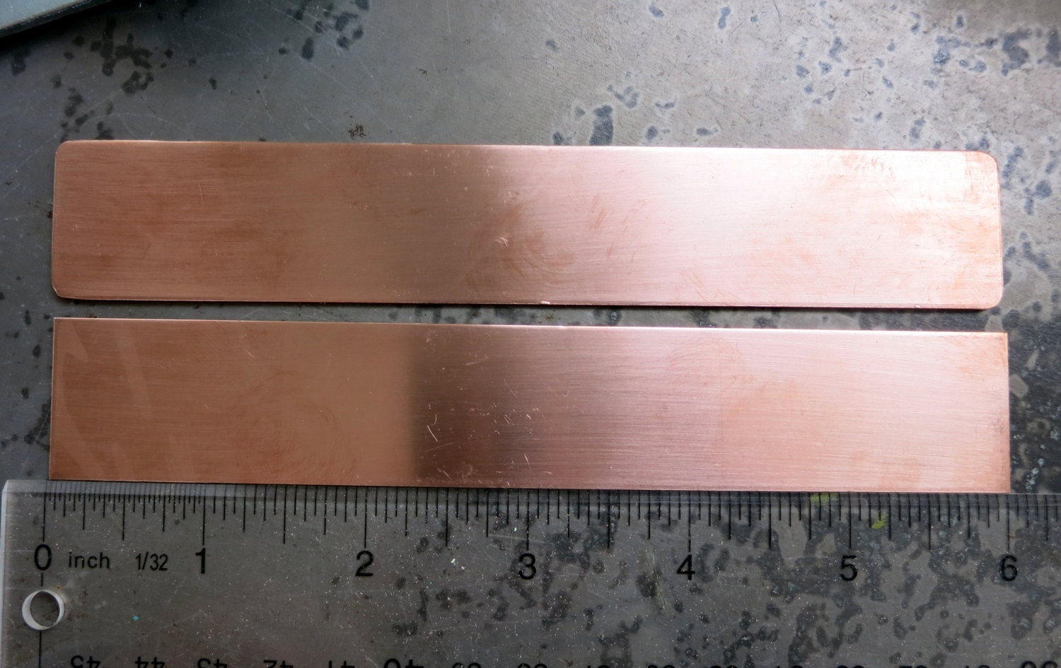 Lot of 5 18 Gauge 1 1//2/" Brass Discs
