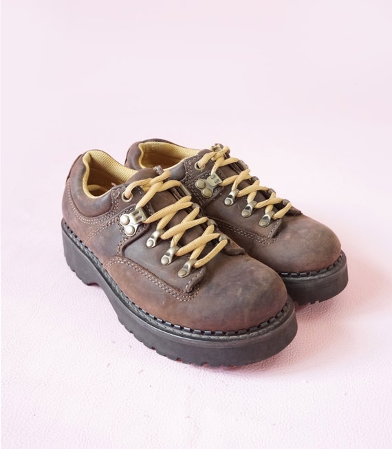 American Eagle 90s Chunky Platform Oxford Combat Boots 90s