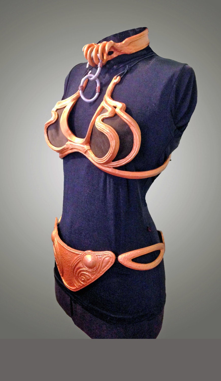 Princess Leia Slave Metal Bikini