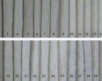 Linen fabric 100% linen fabric Natural linen textile Neutral colour Grey ECO friendly product Natural fiber European linen textile, 1 yard