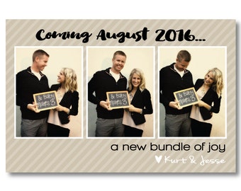 Printable Pregnancy Announcement by PerfectlyPrintables on Etsy