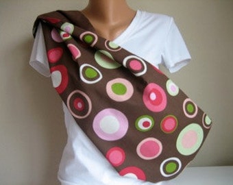 Reversible Pet Sling with Pocket
