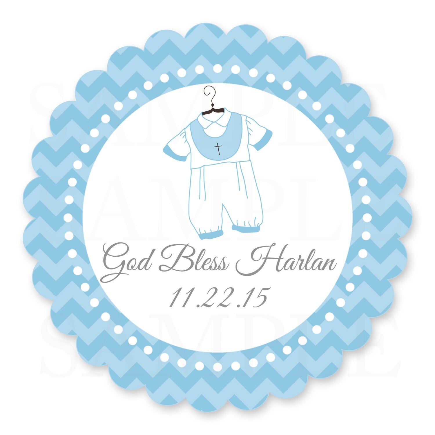 Personalized Baby Girl Baptism / Christening by TheLovelyMemories