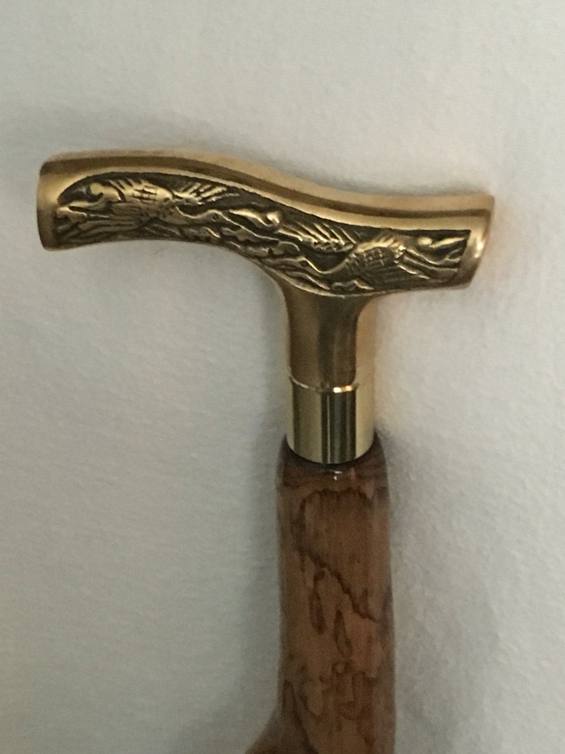 Twisted walking stick