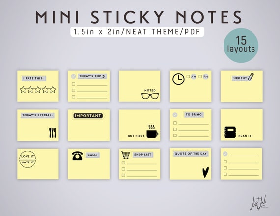 Massif image with printable sticky notes Gutsy image pertaining to printable sticky notes