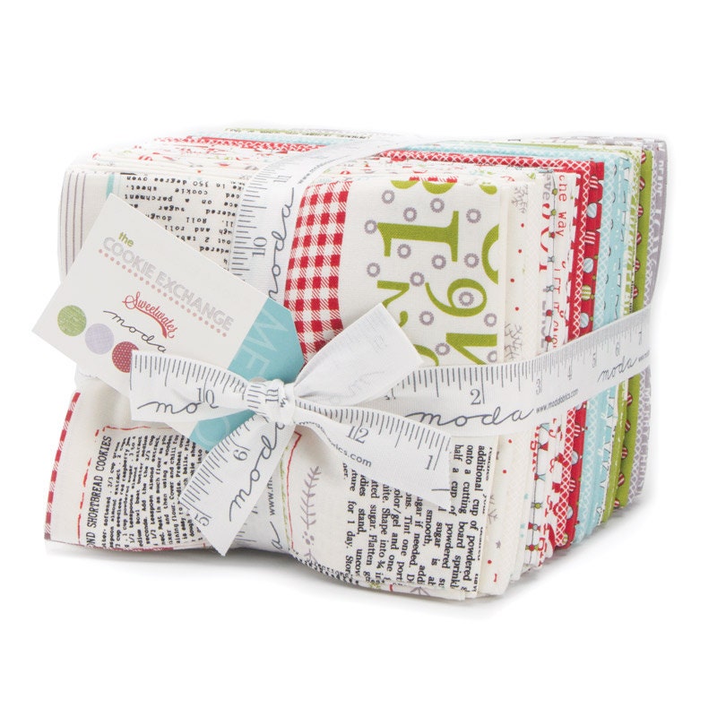 Moda-The Cookie Exchange by Sweetwater Fat Quarter Bundle