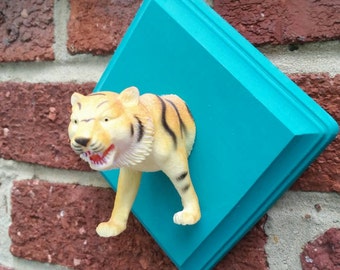 faux taxidermy tiger