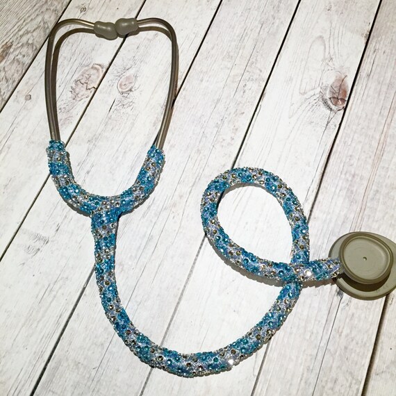 Bling prestige stethoscope bling littmann stethoscope blue