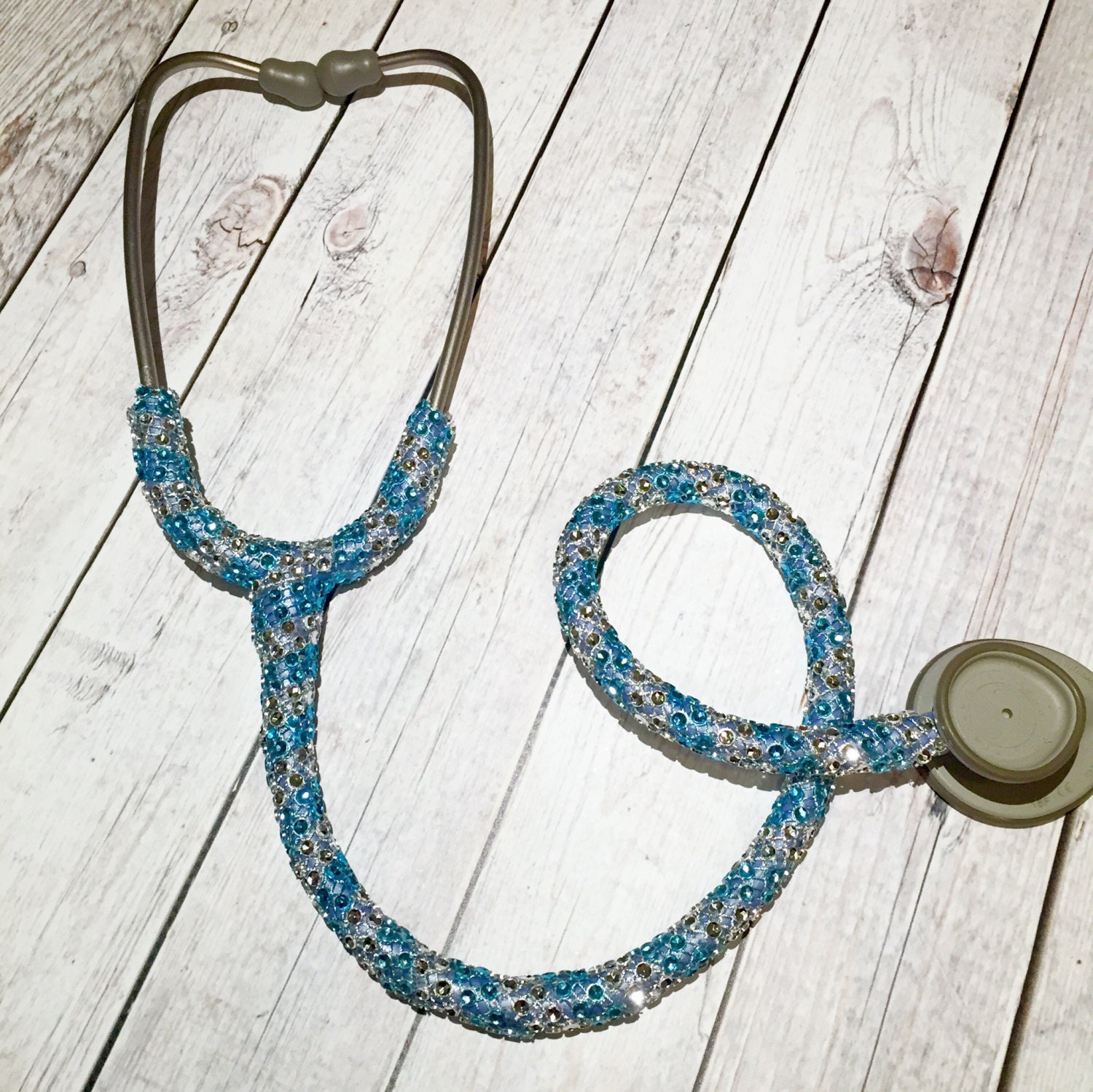 Bling prestige stethoscope bling littmann stethoscope blue