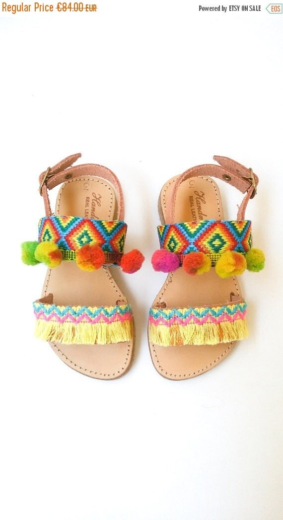 HOT SALES Kids Sandals Girls Boho Sandals Baby by ElizabethShoes