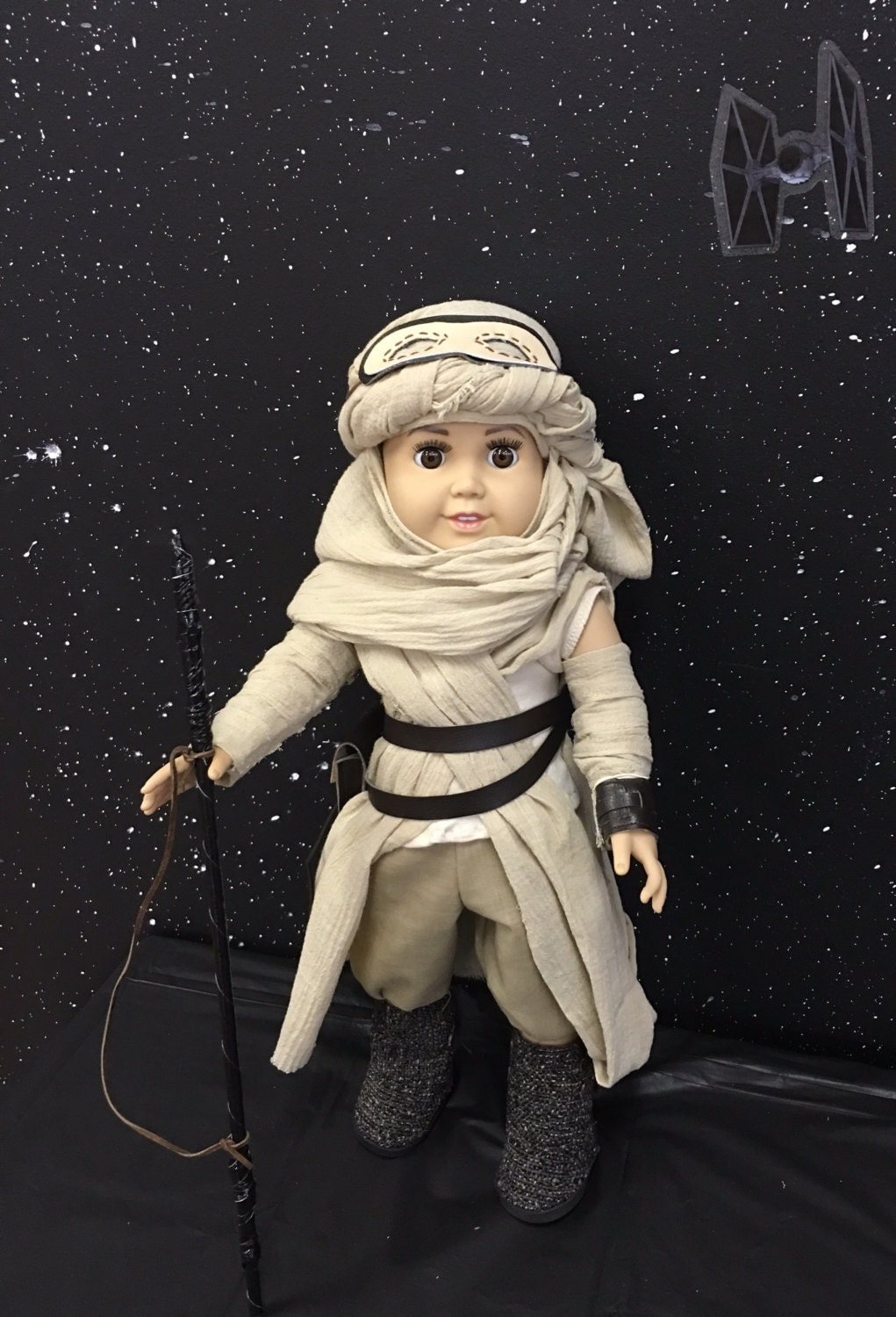 rey barbie doll