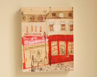 French Wall Art amélie café paris wall art french print 8 x 10 parisian French Wall Art amélie café paris wall art french print 8 x 10 parisian