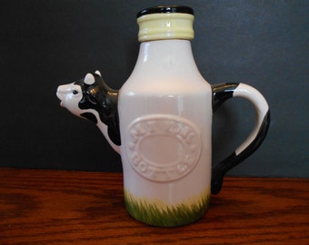 Porcelain Cow Teapot