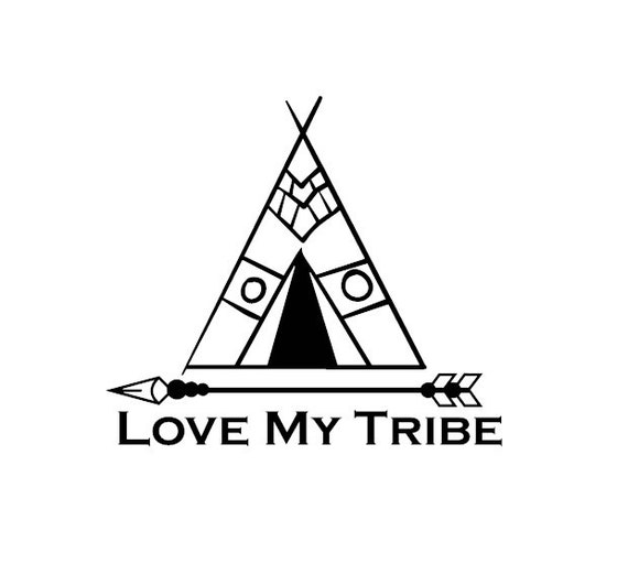 Download Love My Tribe Vinyl Decal Sticker from TheVinylSweatshop ...