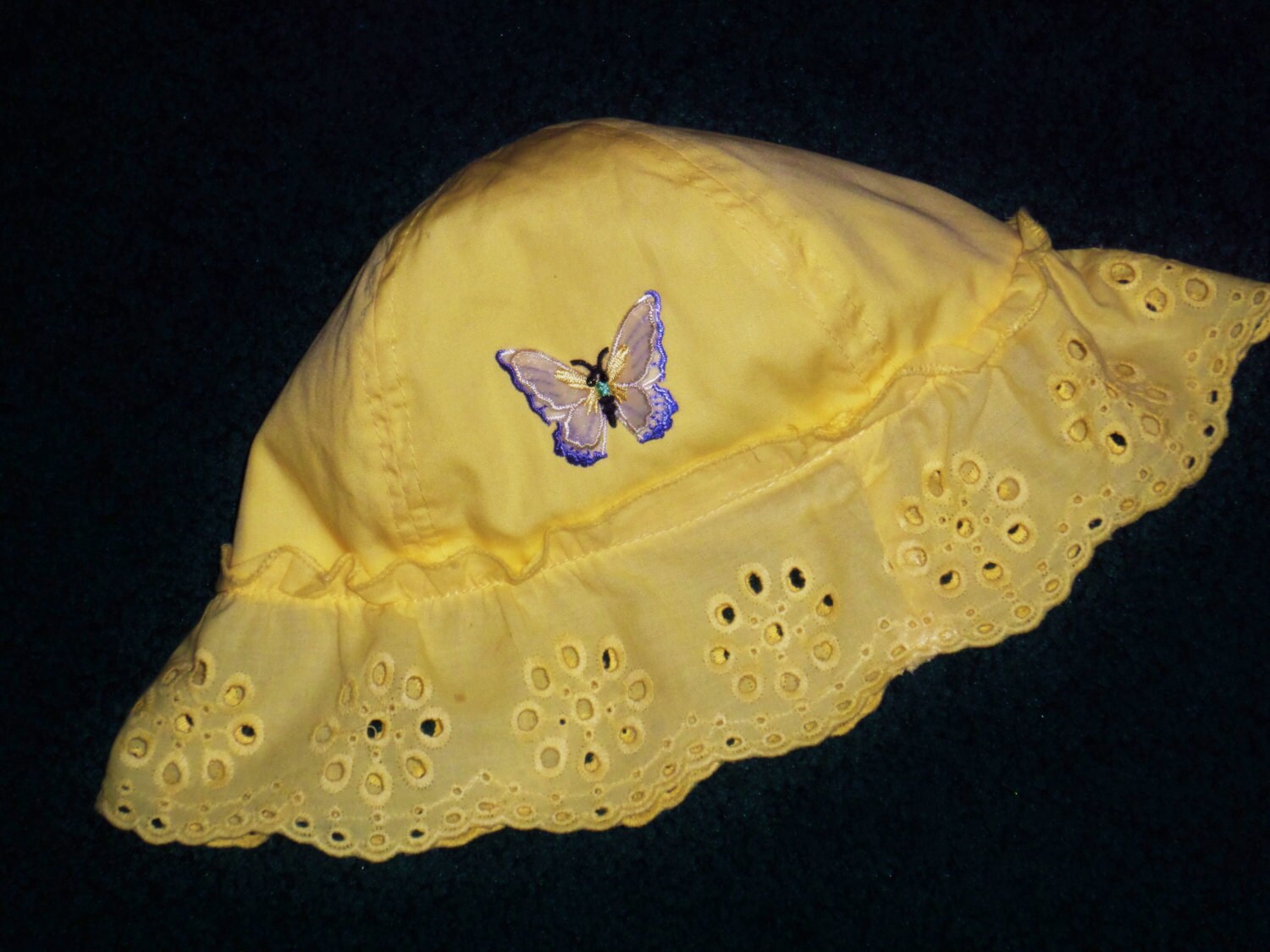 Baby Girl Hats Bright Yellow Sun Hat For Baby Girl Summer