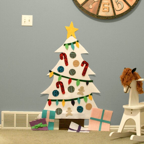 deluxe white christmas felt tree wall activity includes deluxe white christmas felt tree wall activity includes