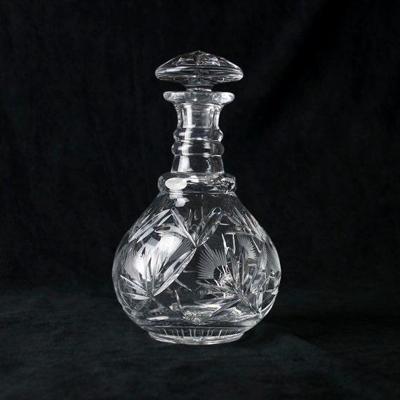 round bottom port decanter