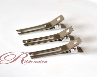 20 45mm alligator clips ( single or double ) for hair clips