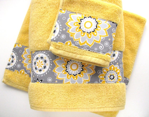 Yellow Towels yellow and grey towels gray yellow bathroom