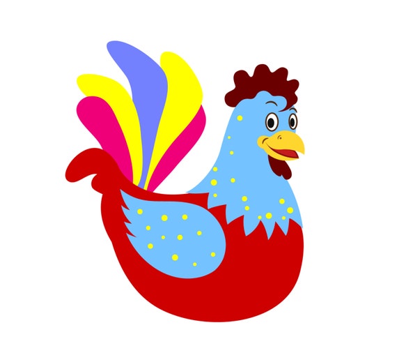 Download SVG Rooster Farm Cuttable File INSTANT DOWNLOAD for use