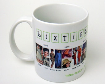 1960s Fashion History Collection Coffee Mug