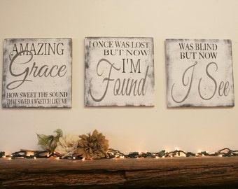 Amazing Grace Wall Decor amazing grace sign | etsy Amazing Grace Wall Decor amazing grace sign | etsy