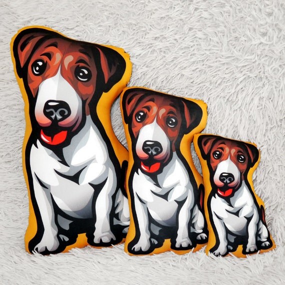 jack russell cuddly toy
