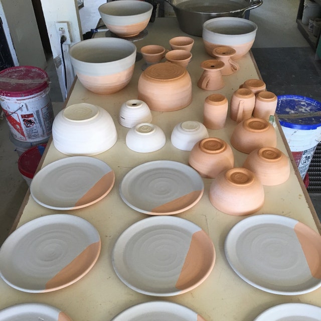 Handcrafted Functional Pottery by KJPottery on Etsy