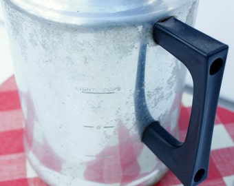 Vintage Percolator-Stove Top Percolator-Coffee Percolator-Coffee Maker-Farmhouse Antiques-Housewares-Comet Coffee Pot-Vintage Kitchenware