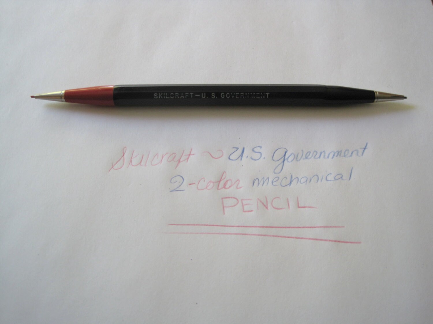 Skilcraft TwoColor Mechanical Pencil U.S. Government