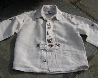 Vintage Baby shirt - German Shirt - 12 Months