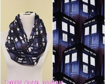 dr who scarf- now available in regular and infinity!