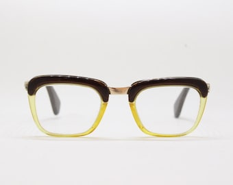 60s clear lens glasses, vintage frame, women's eyewear, Kombi Lux, made in Germany