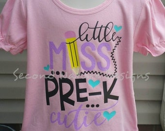 pre k shirt for girl