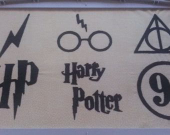 Harry Potter Embroidery Design Set for 4" by 4" hoop