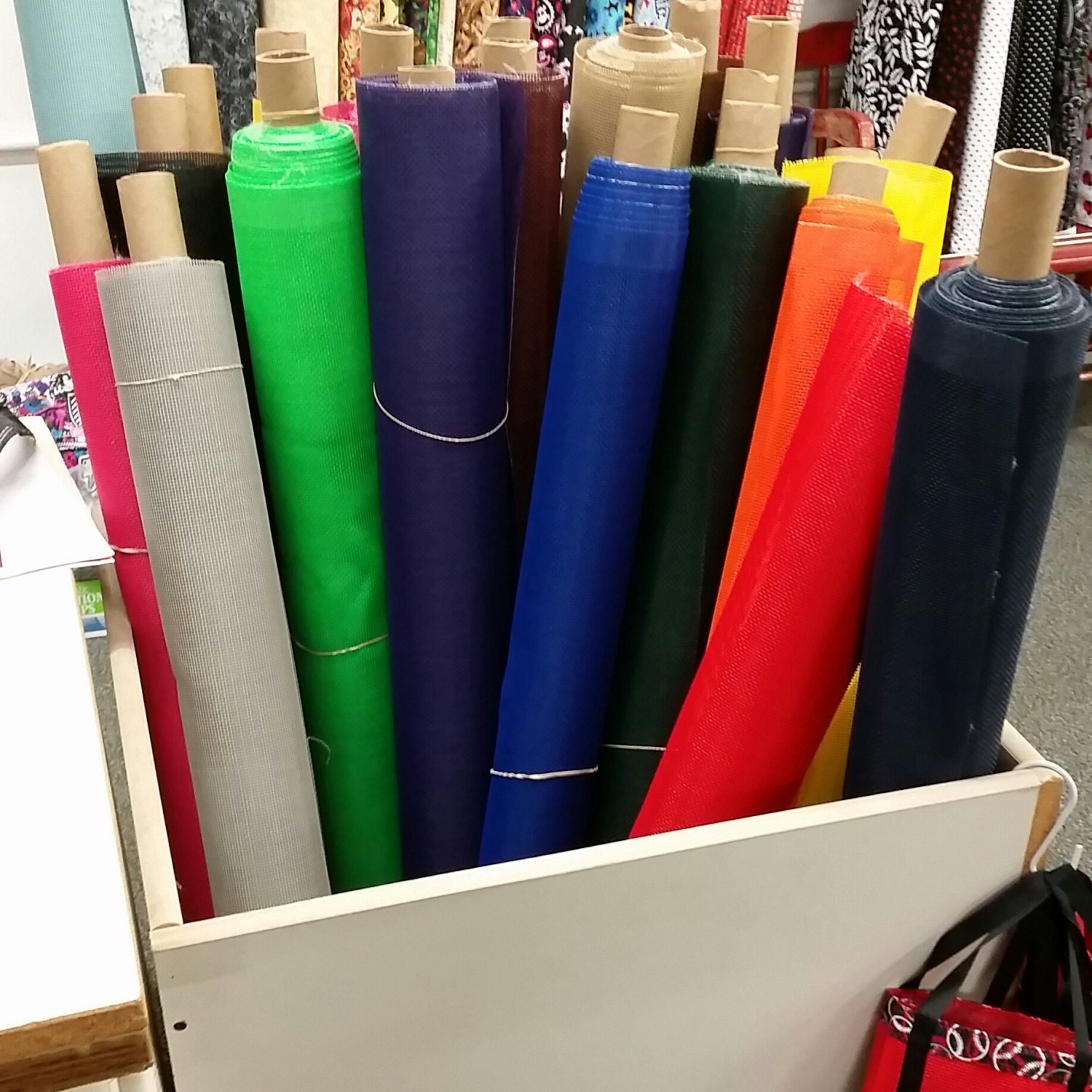 Mesh Vinyl by the 1/2 yard 16 colors available