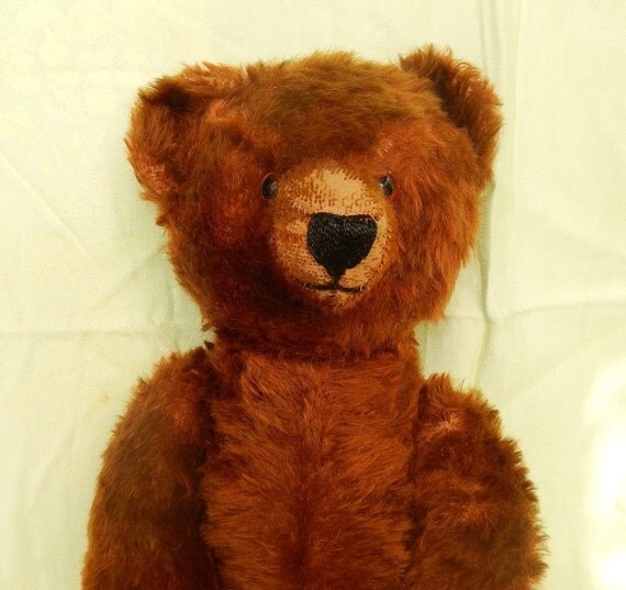 antique jointed teddy bears