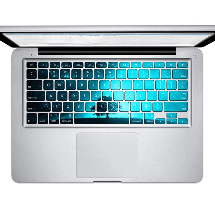 Map Of The World Keyboard Sticker For Windows GALAXY BLUE NEBULA Mac Keyboard decal, Macbook keyboard stickers, Stickers macbook pro, macbook pro keyboard sticker, macbook air Keyboard