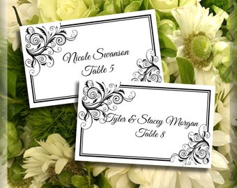 Tented place cards | Etsy