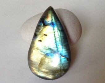 iridescent blue green stone – Etsy