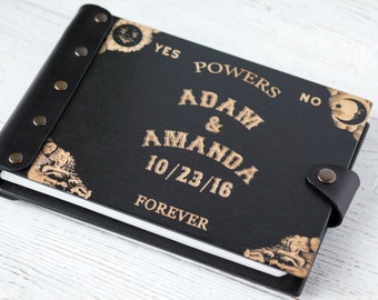 Ouija, Ouija Board, Halloween, Spirit Board, Wedding Guest Book, Guest Book, Custom Guest Book, Halloween Wedding, Wedding, Autumn Wedding