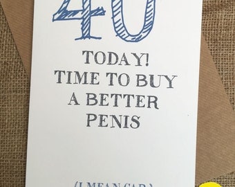 Penis card | Etsy