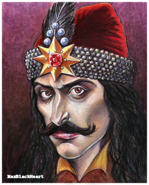 Print / Vlad the Impaler / Prince of Wallachia / Dracula