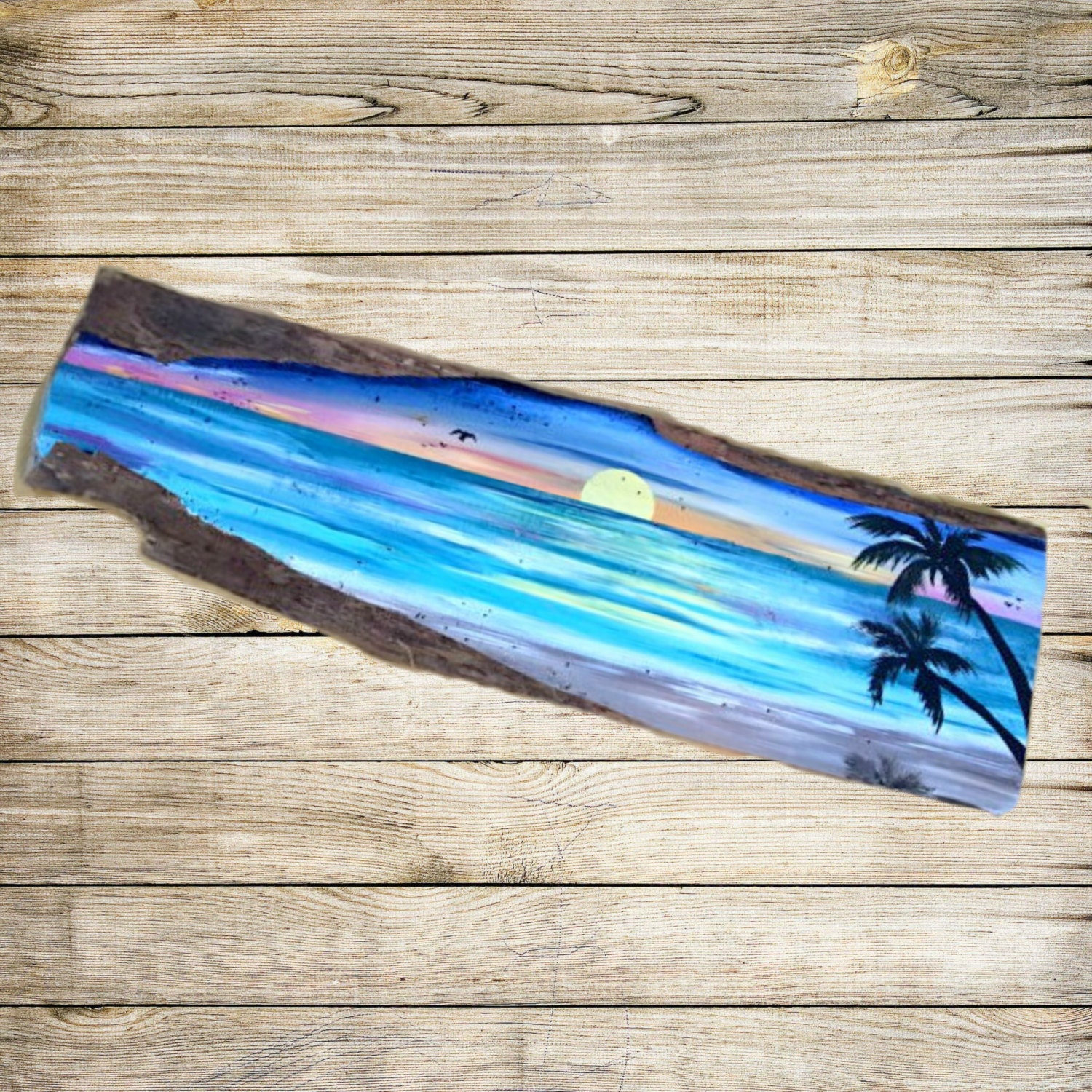 Driftwood Painting Driftwood Wall Art Driftwood Wall