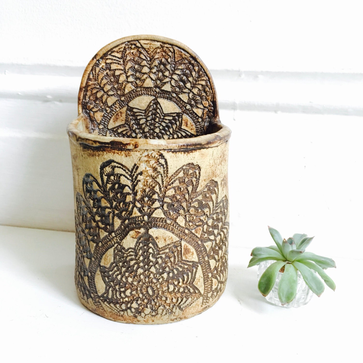 Sacred Geometry Wall Pocket Planter