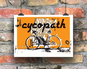 Cycopath Cycling Print