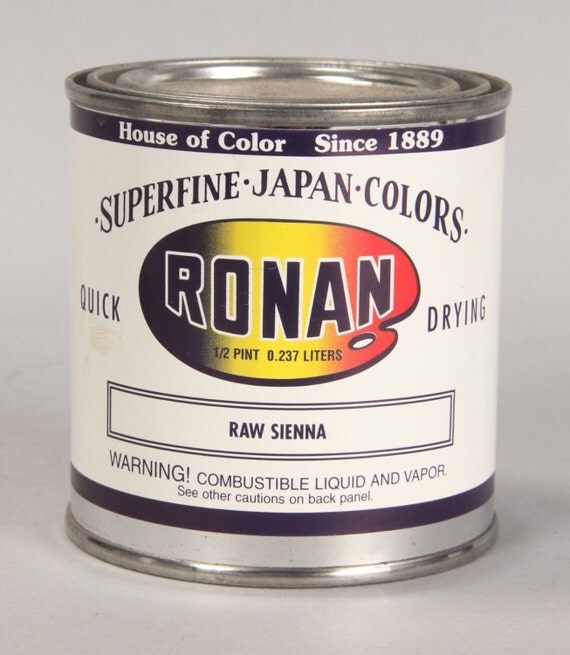 Ronan Japan Colors Fast Dry Oil Paint Raw Sienna 8Ounce